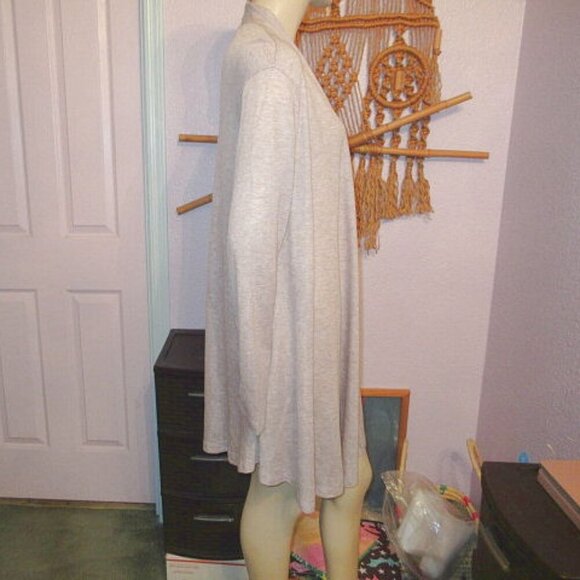 Bryn Walker Women's Cardigan Size S James Sweater Lightweight Long Open Neutral - Picture 8 of 12
